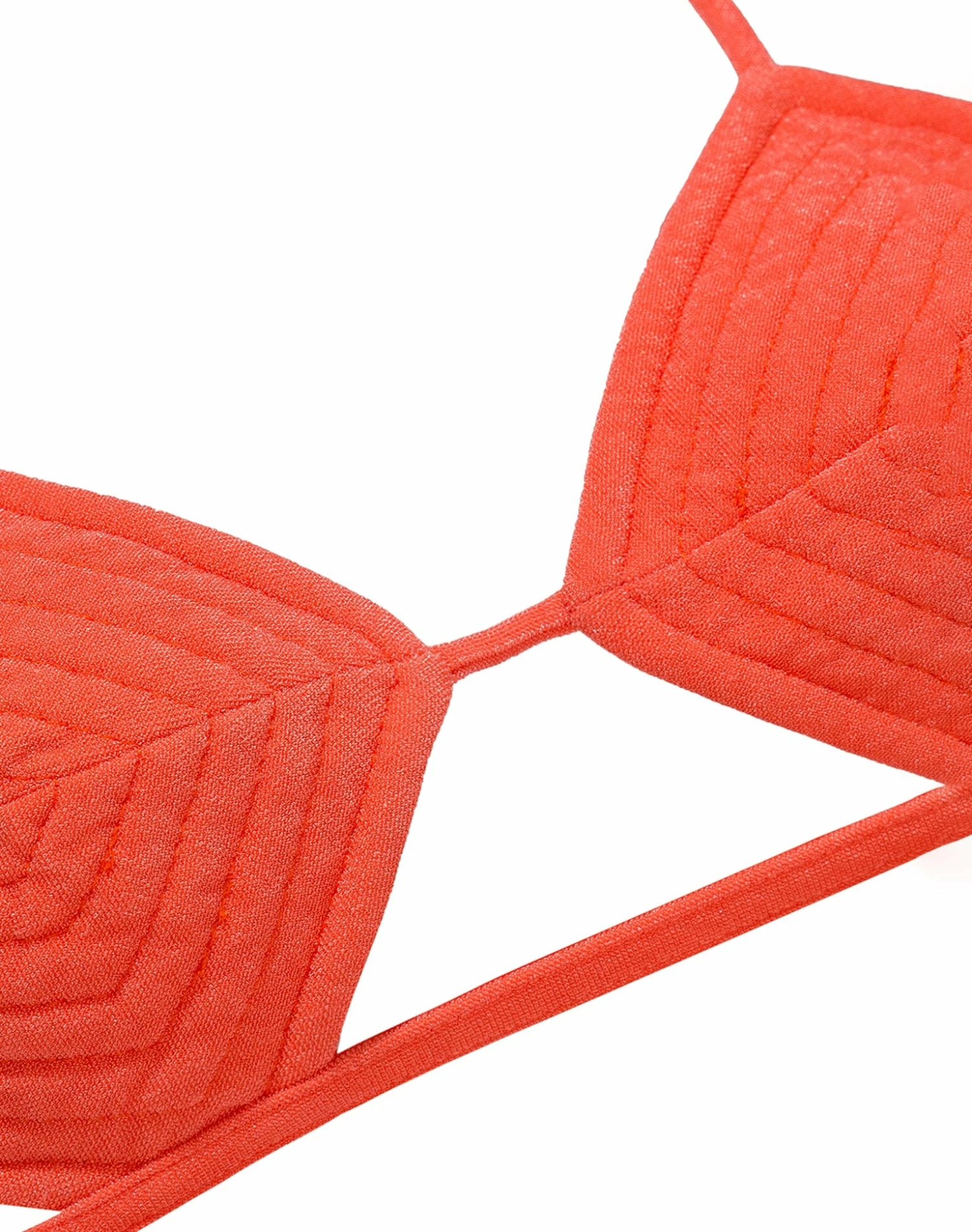 Barbara Tri Parallel Top - Tomato 7 Barbara Tri Parallel Top - Tomato - Image 5