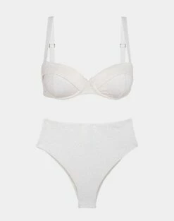 Firenze Bela Hot Pant Bottom - White -Vix Paula Hermanny Sales Shop Bela Hot Pants flat 1 1