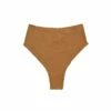 Scales Buttons Hot Pant Bottom - Toffee -Vix Paula Hermanny Sales Shop ButtonsHotPants flat 1 1