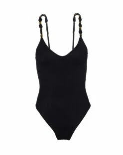 Dora Li One Piece - Black -Vix Paula Hermanny Sales Shop DoraLulliOnepiece flat