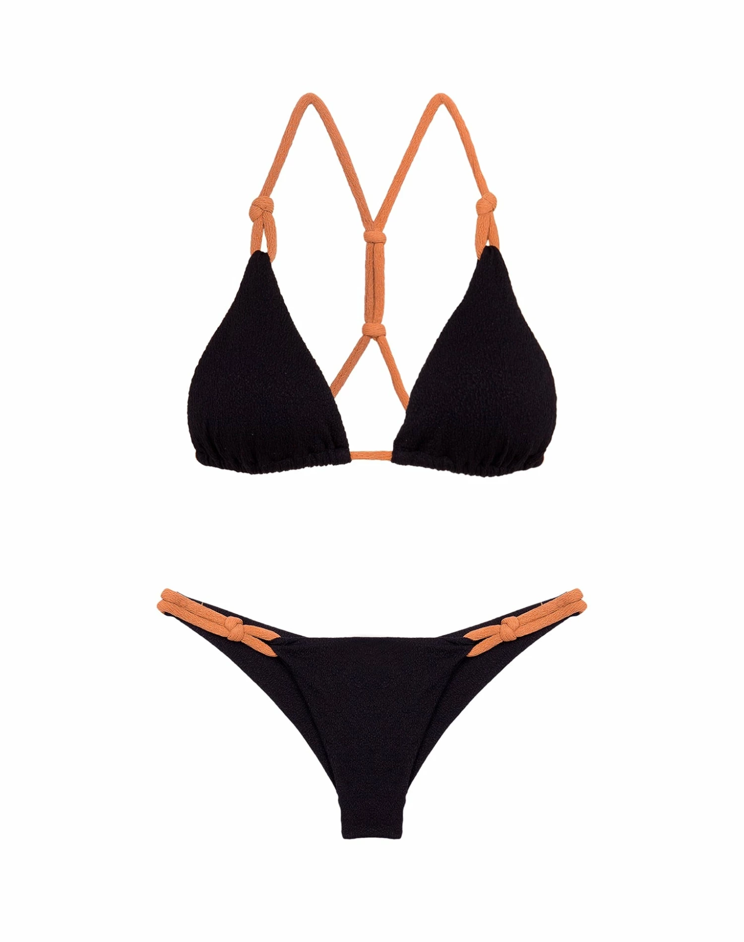 Firenze Edie T Back Tri Top - Black 9 Firenze Edie T Back Tri Top - Black - Image 7