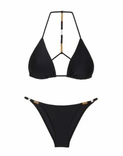 Ella Bottom - Black -Vix Paula Hermanny Sales Shop ELLASTRING FLAT 7b71cec6 dbad 4147 a2e9 84eb28da1a59