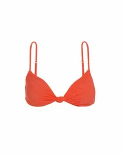Erin Knot Top - Tomato