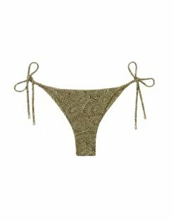 Embroidery Tie Side Bottom - Ortiz Green