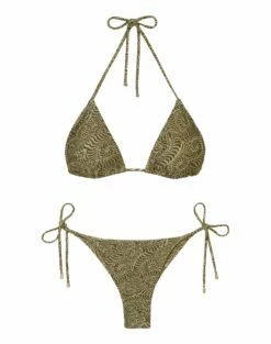 Embroidery Tie Side Bottom - Ortiz Green -Vix Paula Hermanny Sales Shop EmbroideryTieSideBottom 2 1