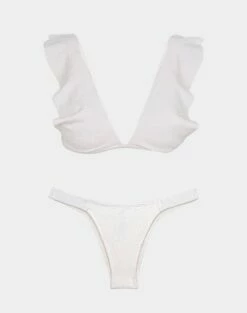Firenze Liz Top - White -Vix Paula Hermanny Sales Shop Fany Bottom flat