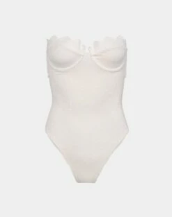 Firenze Imani One Piece - White -Vix Paula Hermanny Sales Shop Imani One Piece flat 1