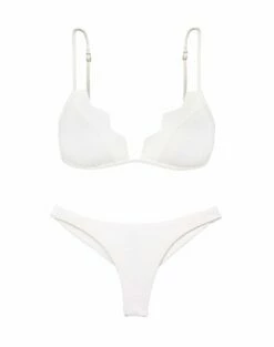 Firenze Imani Tri Parallel Top - White -Vix Paula Hermanny Sales Shop ImaniTriParallelTop Flat 1 1