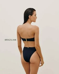 Kim Hot Pant Bottom - Black -Vix Paula Hermanny Sales Shop KIMHOTPANTS BACK BR 1