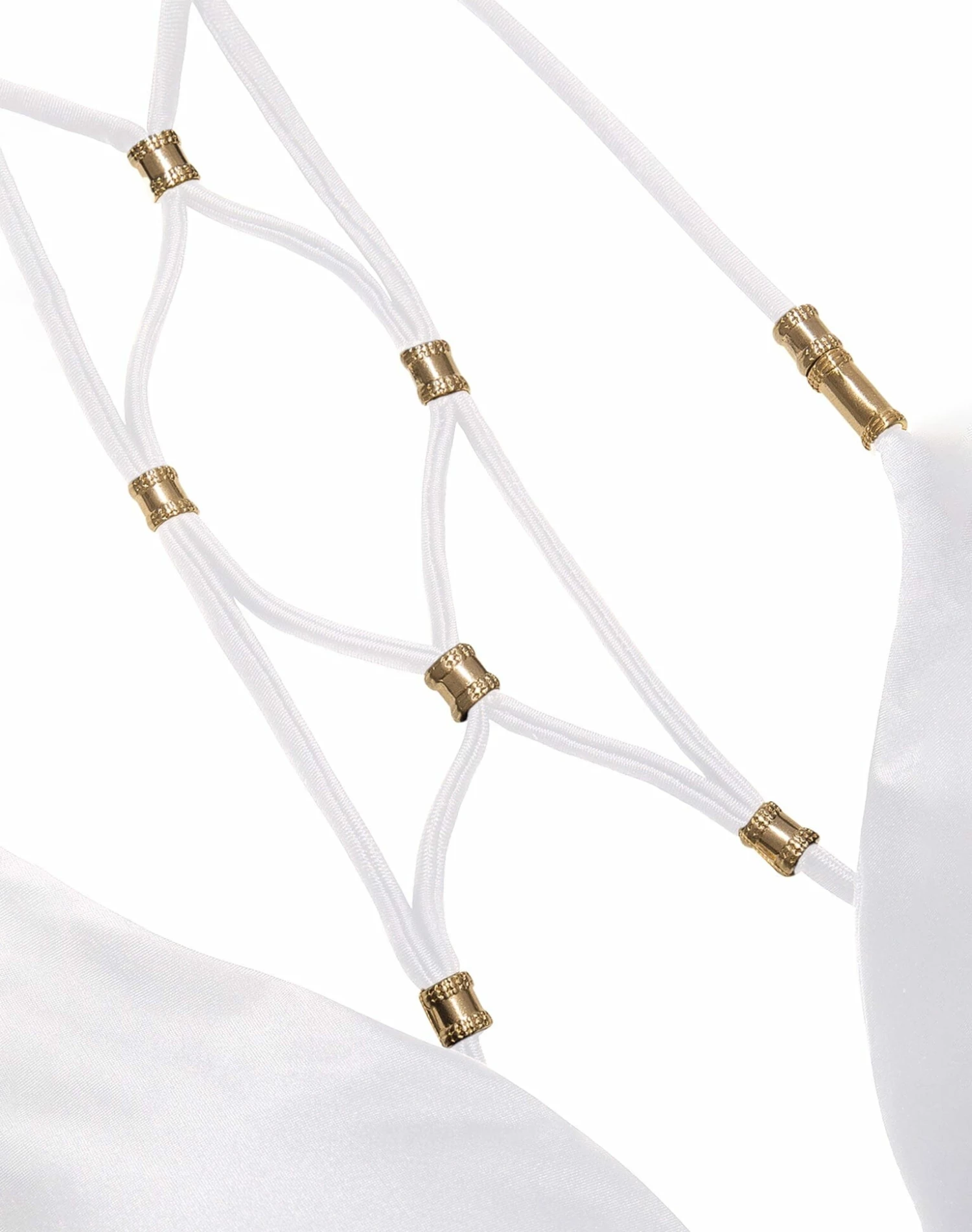 Lucy Triangle Top - White 9 Lucy Triangle Top - White - Image 7