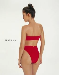 Leeza Bandeau Top - Red Pepper -Vix Paula Hermanny Sales Shop LeezaBandeauTop brasil back 1