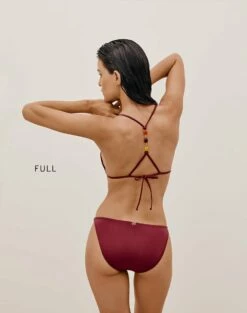 Martha Detail Bottom - Cranberry 14 Martha Detail Bottom - Cranberry -Vix Paula Hermanny Sales Shop MARTHADETAILBOTTOM BACK FULL 1