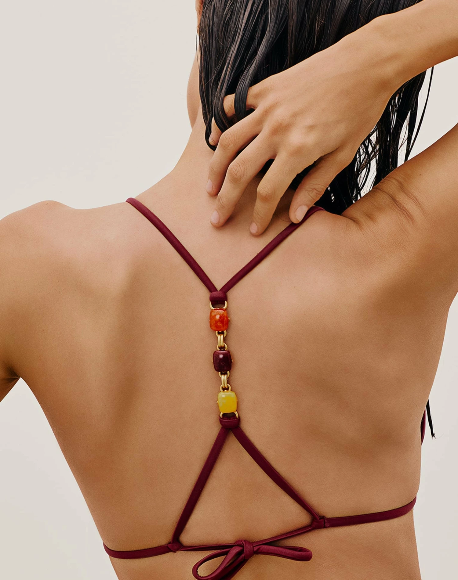 Martha Detail Bottom - Cranberry 9 Martha Detail Bottom - Cranberry - Image 7