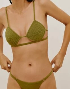 Rafa Bottom - Avocado -Vix Paula Hermanny Sales Shop RAFA BOTTOM DETAIL