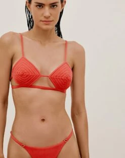 Rafa Bottom - Tomato 10 Rafa Bottom - Tomato -Vix Paula Hermanny Sales Shop RAFABOTTOM DETAIL 1