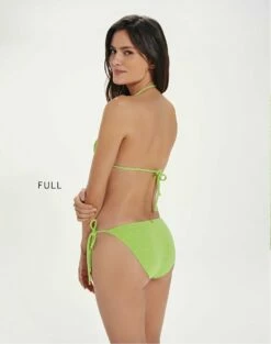 Firenze Ripple Top - Lime -Vix Paula Hermanny Sales Shop RippleTriTop full back