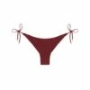 Tie Side Bottom - Cranberry -Vix Paula Hermanny Sales Shop TIESIDEBOTTOM FLAT 1 1 1