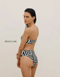 Tisa Bandeau Top - Geo 9 Tisa Bandeau Top - Geo -Vix Paula Hermanny Sales Shop TISABANDEAUTOP BACK BR