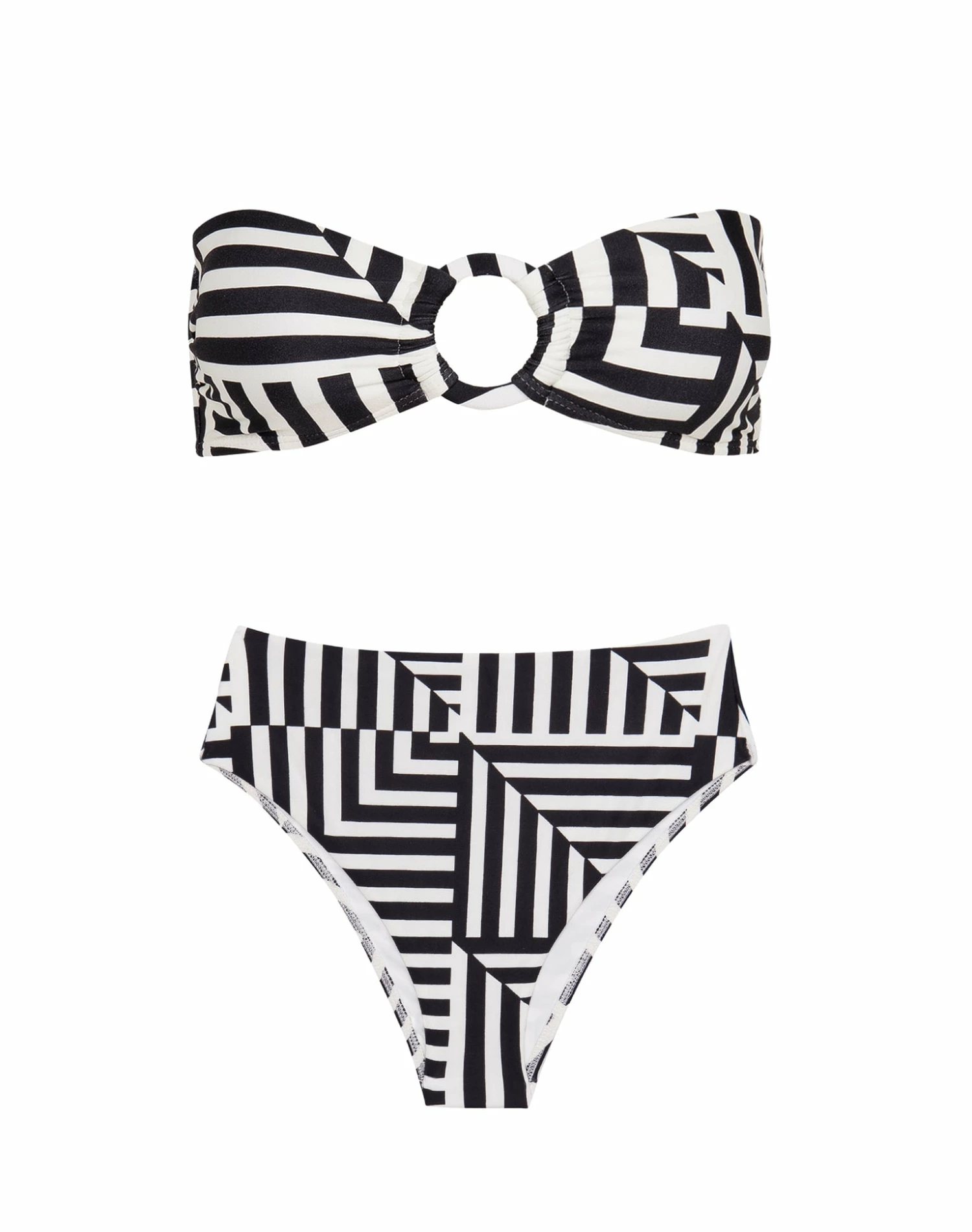 Tisa Bandeau Top - Geo 7 Tisa Bandeau Top - Geo - Image 5
