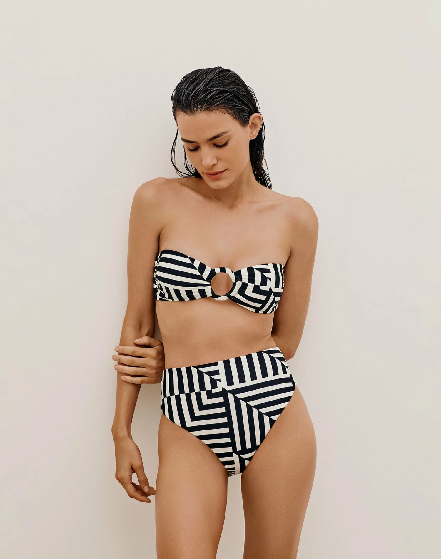 Tisa Bandeau Top - Geo 4 Tisa Bandeau Top - Geo - Image 2