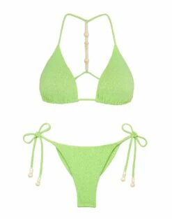 Firenze Zene Tie Side Bottom - Lime -Vix Paula Hermanny Sales Shop ZeneBottom flat 1 1