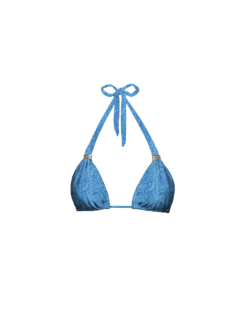 Bia Tube Top - Pizan Blue
