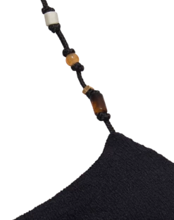 Firenze Ana Flora Top - Black 10 Firenze Ana Flora Top - Black -Vix Paula Hermanny Sales Shop black firenze flora ana top flat detail