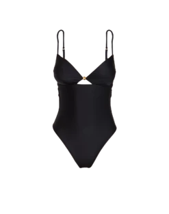 Gracie One Piece - Black -Vix Paula Hermanny Sales Shop black gracie 1pc flat