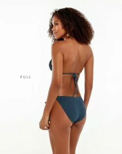 Firenze Ripple Tie Side Bottom - Blue Grey 12 Firenze Ripple Tie Side Bottom - Blue Grey -Vix Paula Hermanny Sales Shop blue gray firenze ripple bikini full 1