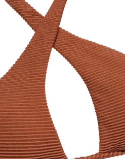 Kayla Noemie Top - Camel -Vix Paula Hermanny Sales Shop camel kayla noemie top flat detail