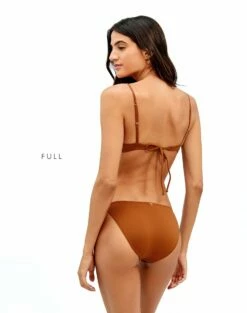 Kendra Erin Top - Camel -Vix Paula Hermanny Sales Shop camel kendra erin bikini full 1