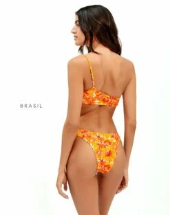 Ana Top (final Sale) - Lowana Mustard -Vix Paula Hermanny Sales Shop lowana ana top giulia btm br