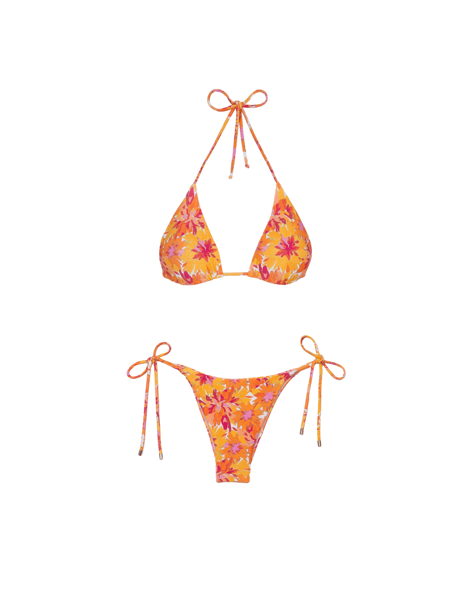 Tie Side Bottom (final Sale)- Lowana Mustard 7 Tie Side Bottom (final Sale)- Lowana Mustard - Image 5