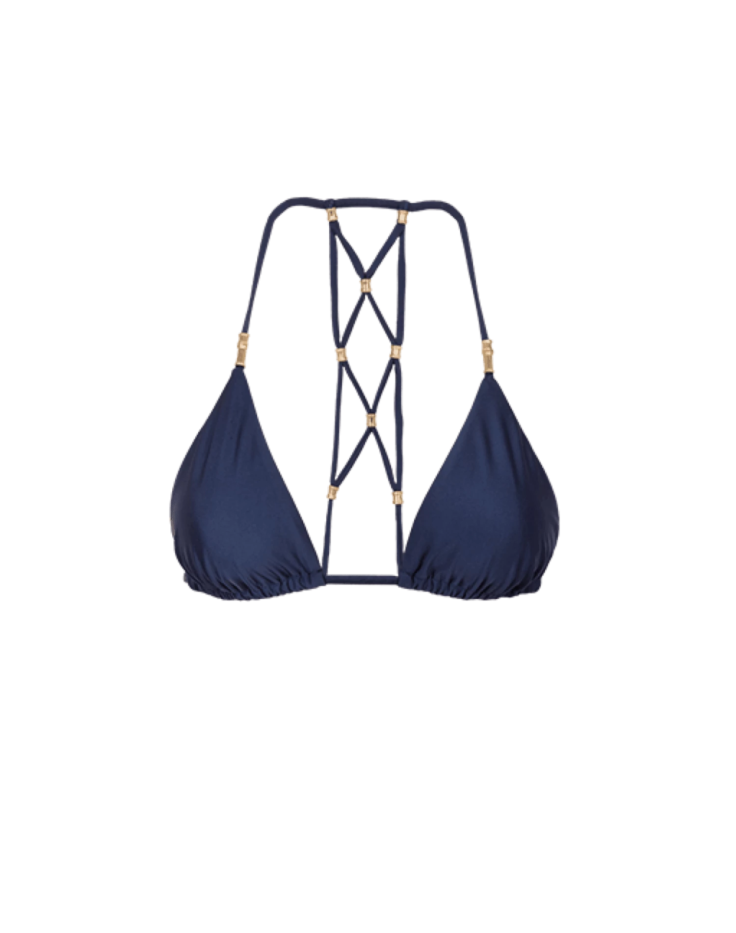 Lucy Triangle Top - Indigo 3 Lucy Triangle Top - Indigo