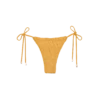 Scales Ripple Tie Side Bottom - Mustard 2 Scales Ripple Tie Side Bottom - Mustard -Vix Paula Hermanny Sales Shop mustard scales ripple btm flat
