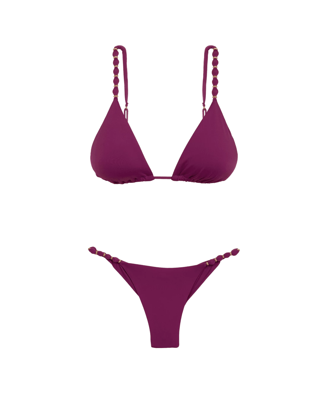 Beads Bottom (final Sale) - Plum 8 Beads Bottom (final Sale) - Plum - Image 6