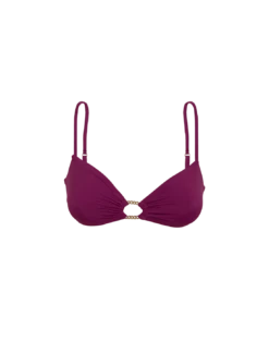 Erin Chain Top (final Sale) - Plum