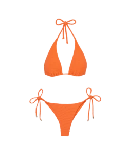 Kayla Tie Side Bottom - Tangerine -Vix Paula Hermanny Sales Shop tangarine celly top flat bikini 9b450f60 4c31 4243 af7e 758c1032070f