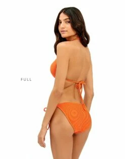Kayla Celly Tri Top - Tangerine 18 Kayla Celly Tri Top - Tangerine -Vix Paula Hermanny Sales Shop tangarine kayla celly tri top tie side btm full 1