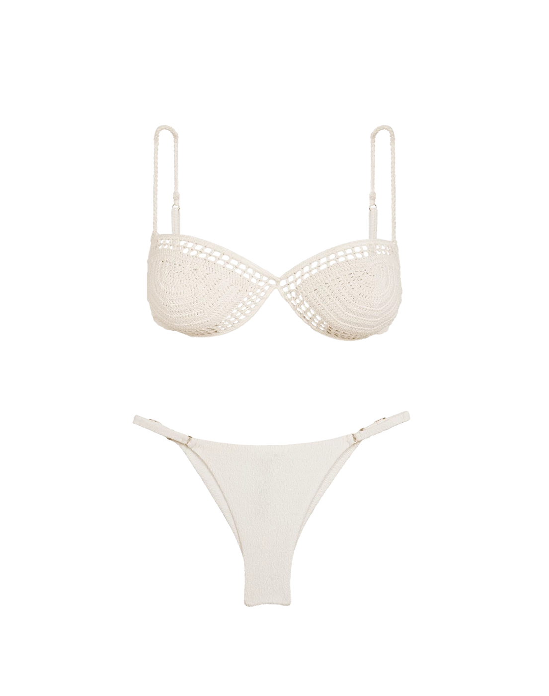 Crochet Helena Top - White 8 Crochet Helena Top - White - Image 6