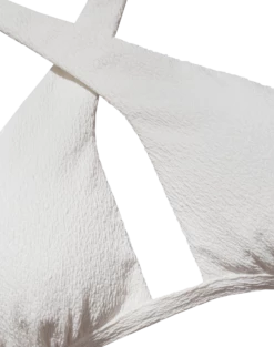 Firenze Noemie Top - White -Vix Paula Hermanny Sales Shop white firenze noemie top flat detail 1