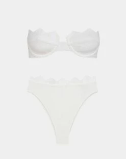 Firenze Imani Hot Pant Bottom - White -Vix Paula Hermanny Sales Shop white2 1